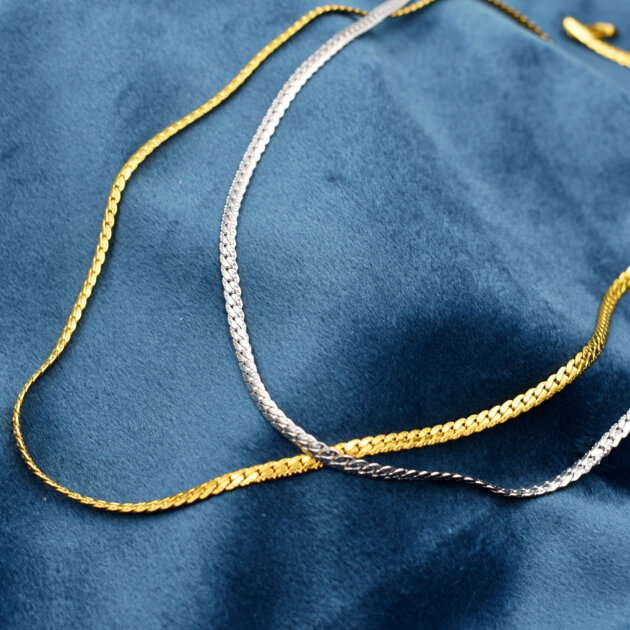 Αλυσίδα Πλακέ - Ανοξείδωτο Ατσάλι