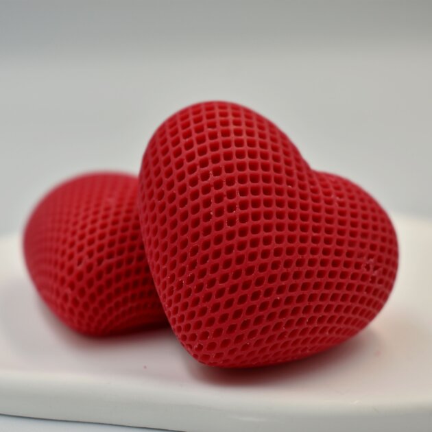 Wax Melts Πλεχτή Καρδιά Με Άρωμα Βανίλια