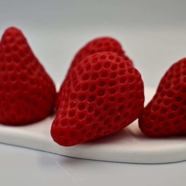 Wax Melts Σε Σχήμα Φράουλας