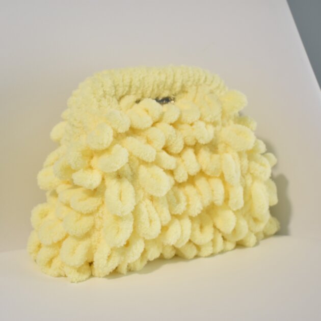 Χειροποίητη puffy τσάντα