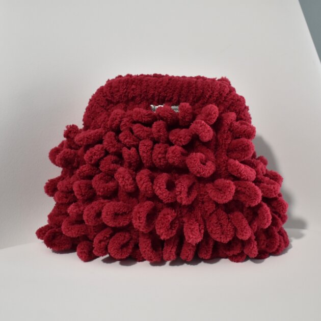 Χειροποίητη puffy τσάντα