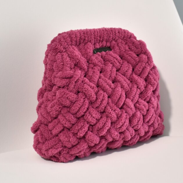 Χειροποίητη puffy τσάντα