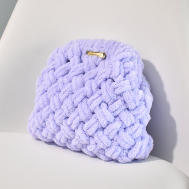 Χειροποίητη puffy τσάντα