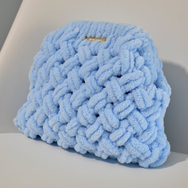 Χειροποίητη puffy τσάντα