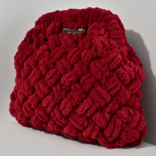 Χειροποίητη puffy τσάντα