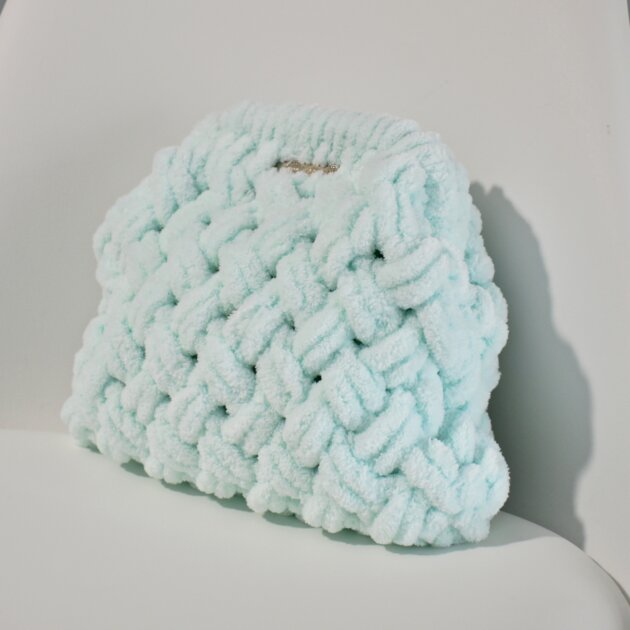 Χειροποίητη puffy τσάντα