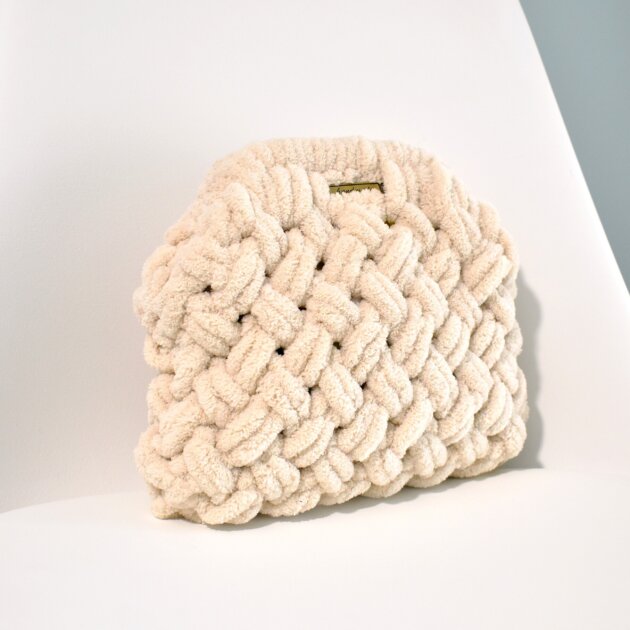 Χειροποίητη puffy τσάντα